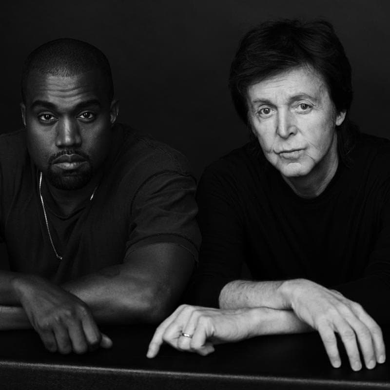 kanye west ft. paul mccartney