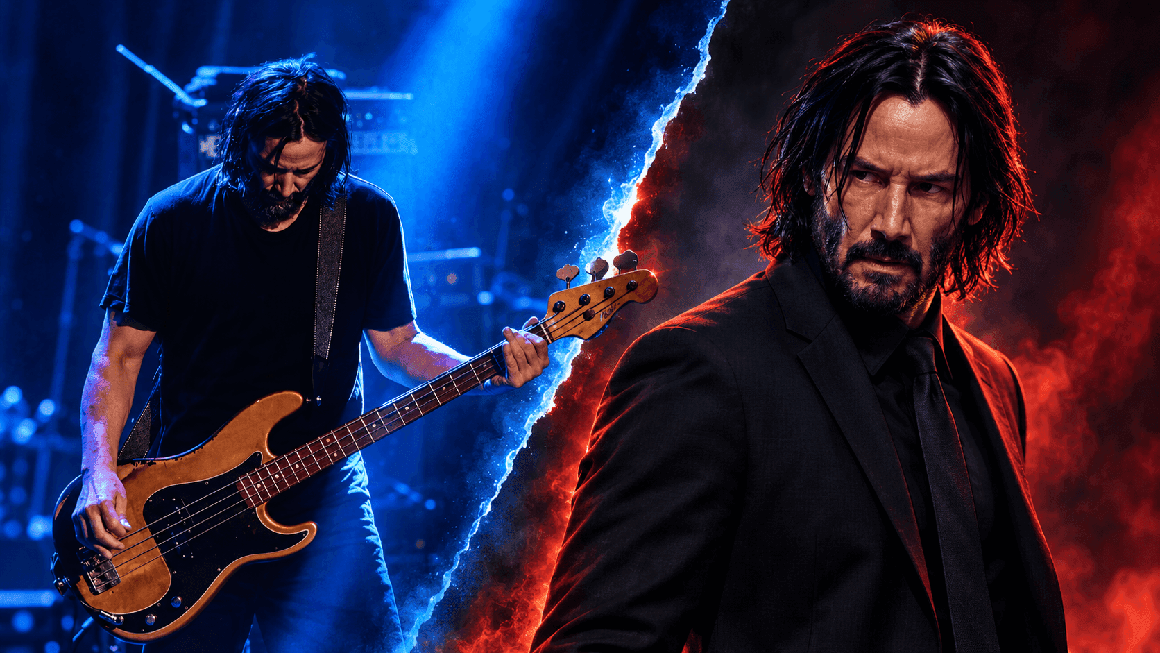 ¡Keanu Reeves pierde el control! El actor enloquece con “Love Will Tear Us Apart” de Joy Division
