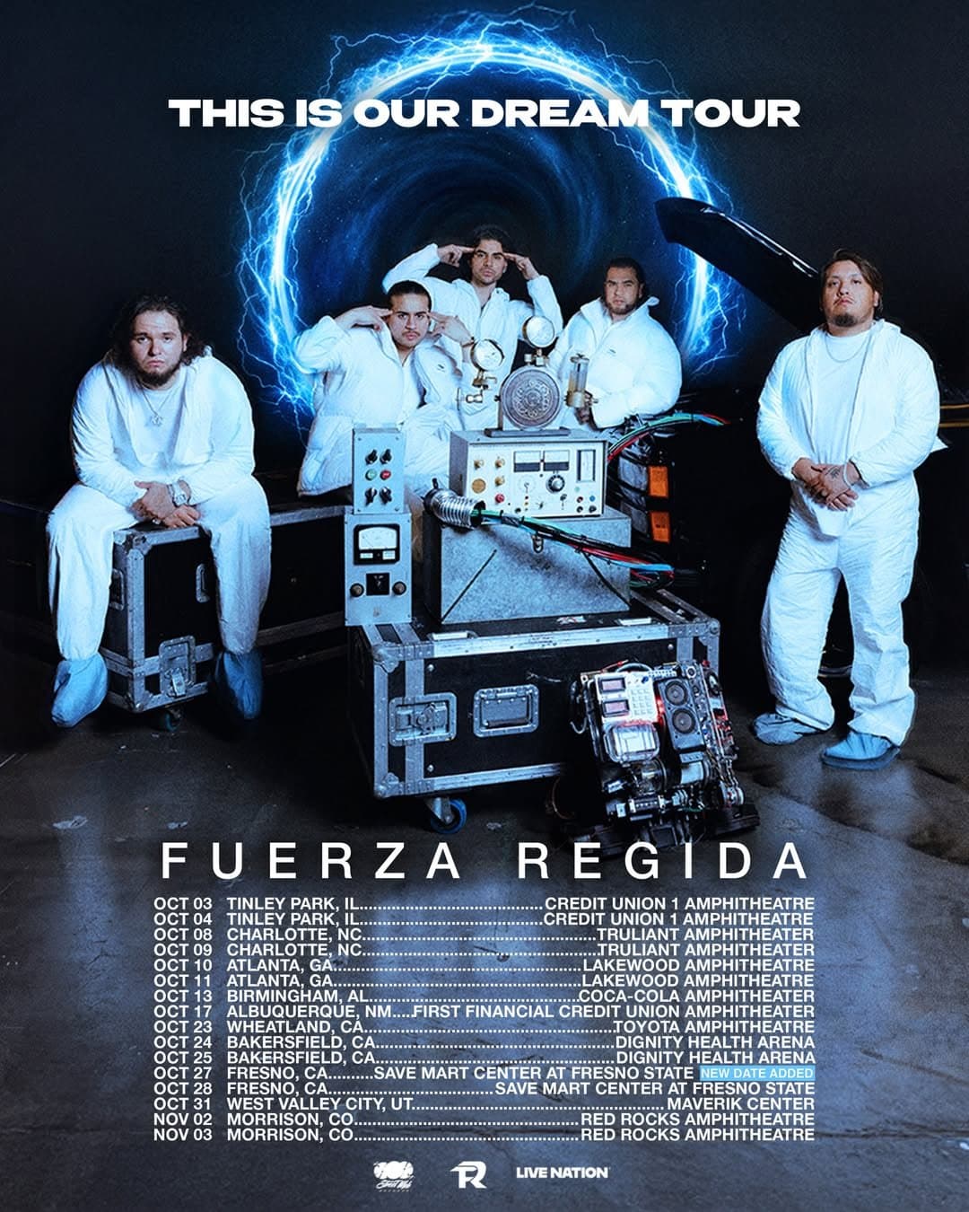 Fuerza Regida desatará la locura en CDMX: anuncia dos conciertos en el Palacio de los Deportes para 2027